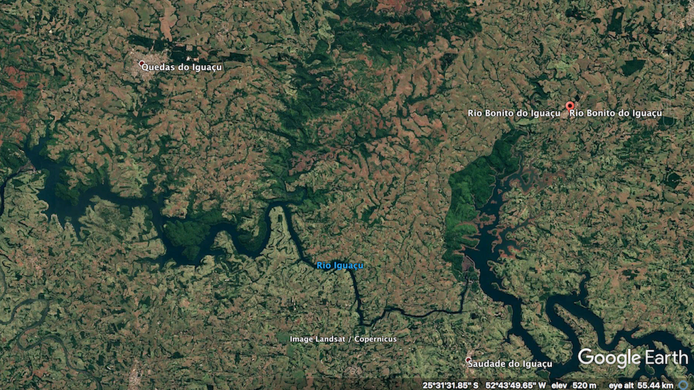 Imagens de satélite mostram mudanças na ocupação do solo em Rio Bonito do Iguaçu (PR)