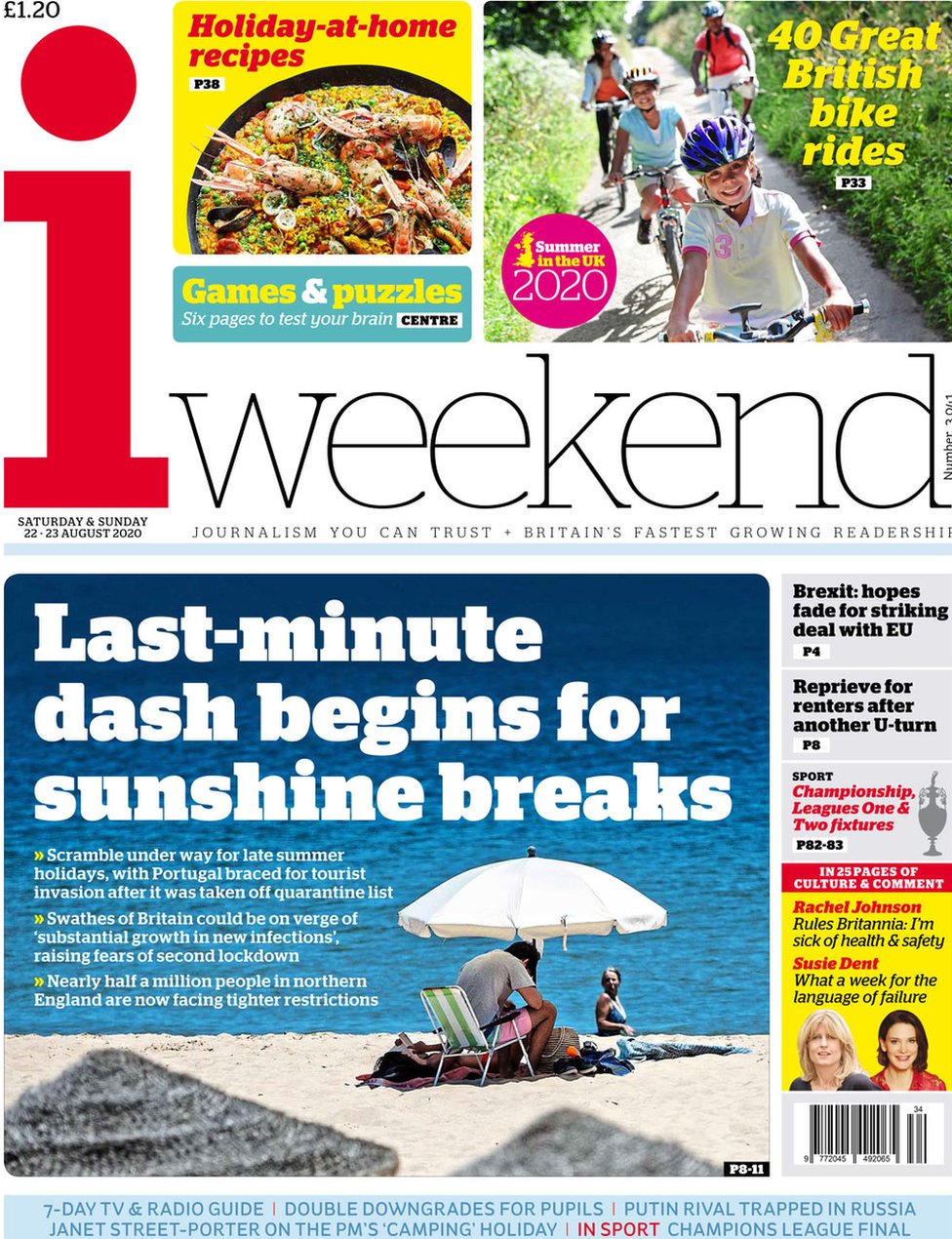 The i front page