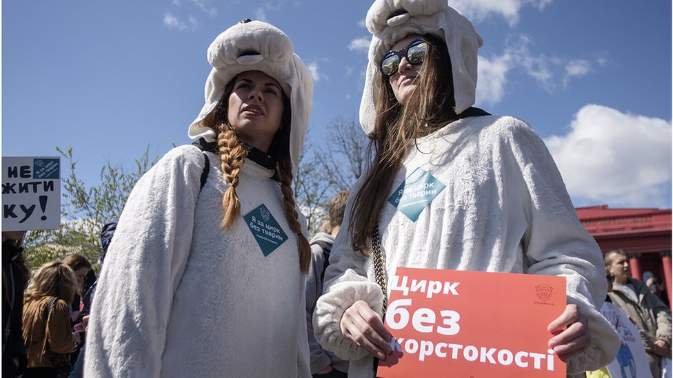 Під час акції активісти, посилаючись на дані різноманітних опитувань населення, наполягали, що українці вже готові до такої заборони.