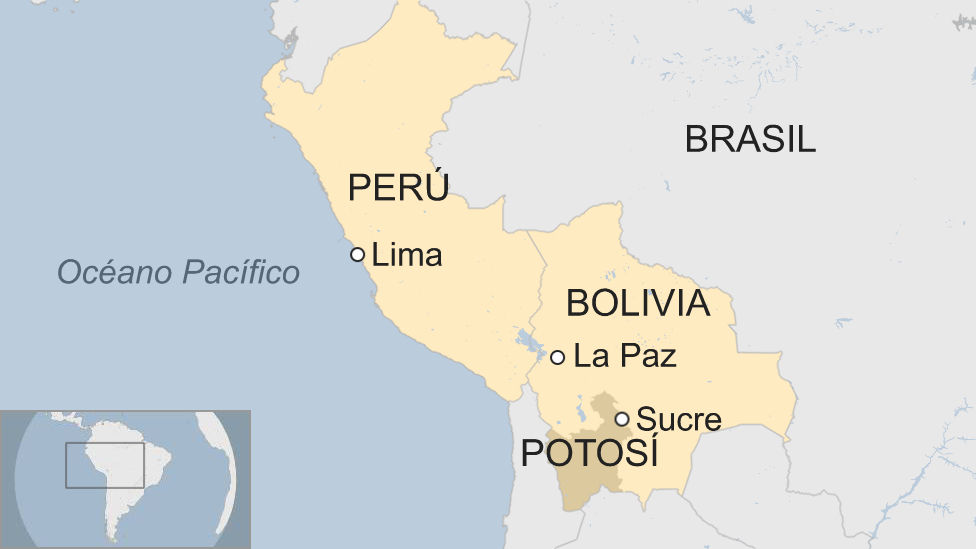 Mapa Perú, Potosí