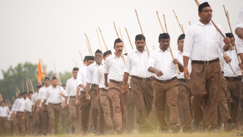 பாஜக ஆட்சிக்கு வந்தபின் ஆர்.எஸ்.எஸ் எப்படி தன்னை மாற்றிக்கொண்டுள்ளது? - BBC  News தமிழ்