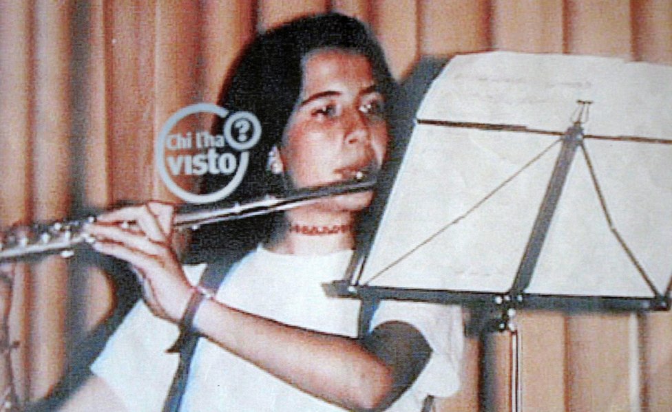 Фотография Эмануэлы Орланди, исчезнувшей в 1983 году