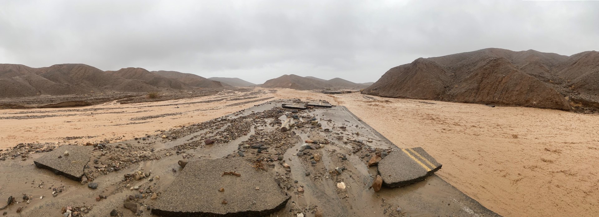 Inundación en el Valle de la Muerte