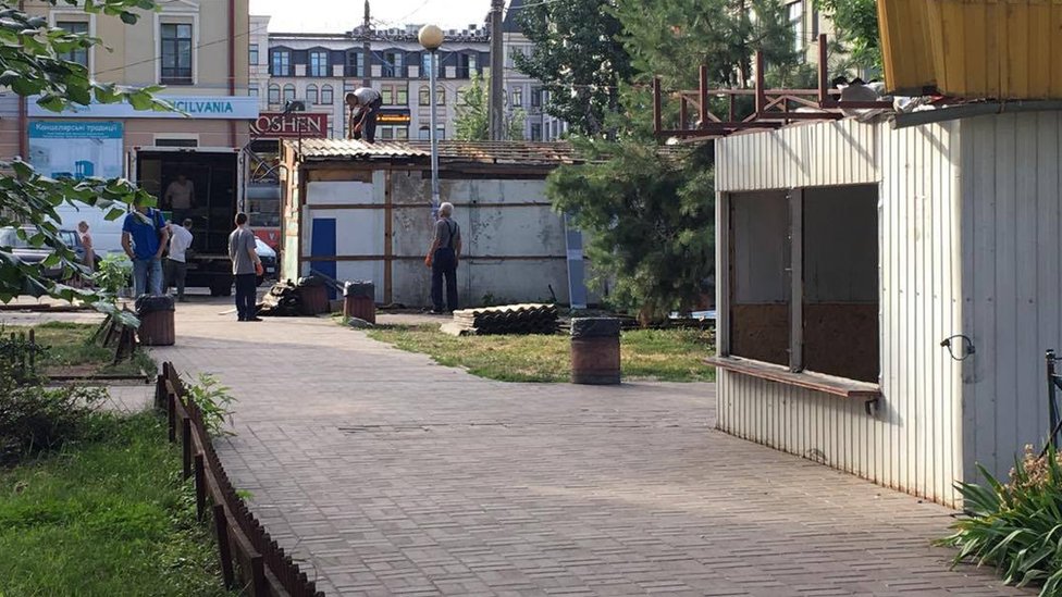 Кіоск на Контрактовій