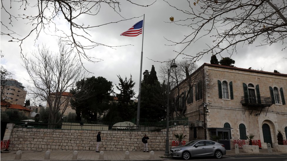 المقر السابق للقنصلية الأمريكية في القدس