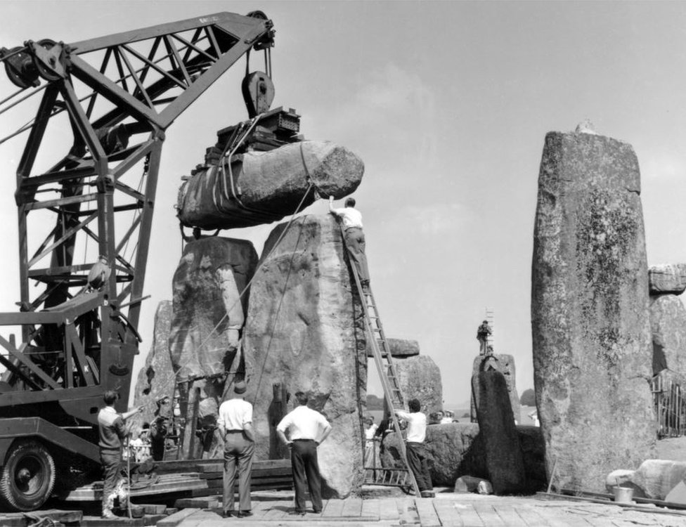 Stonehenge en 1958