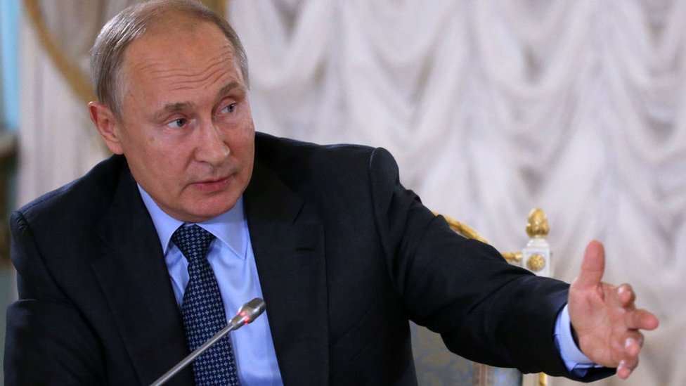 Vladimir Putin, presidente de Rusia.