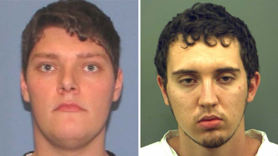 Connor Betts y Patrick Crusius, los sospechosos de los tiroteos masivos en Dayton (Ohio) y El Paso (Texas), respectivamente.