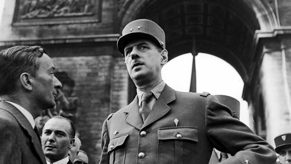 Charles de Gaulle., el 26 de agosto de 1944.