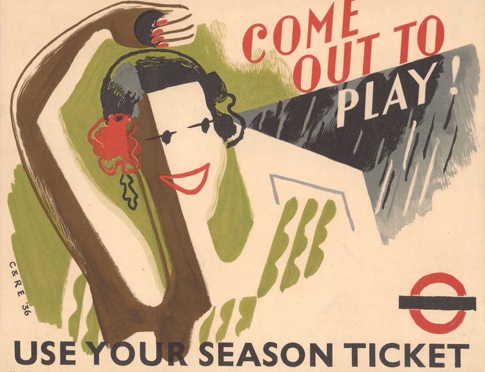 More Posters From London Underground S Forgotten Designers c News