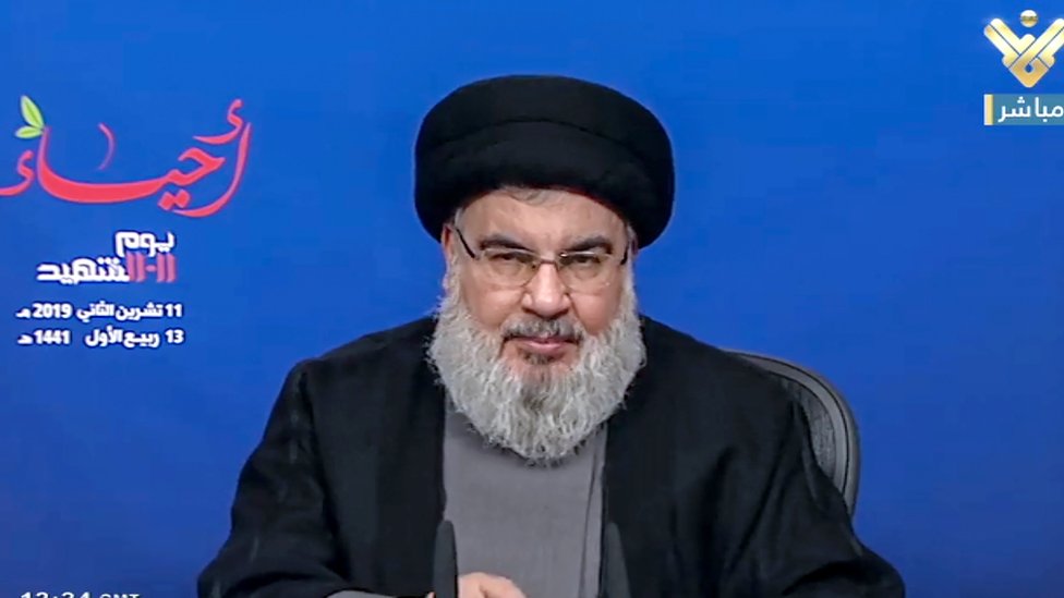 نصر الله خلال كلمته احتفاءا ب"يوم الشهيد"