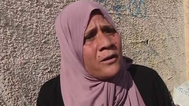 žena u Gazi