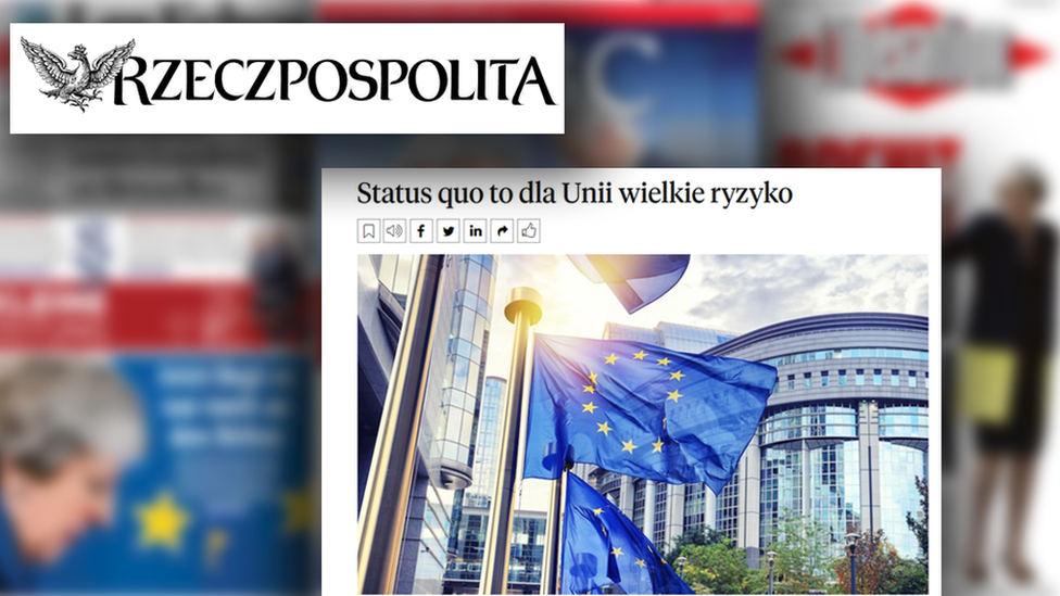 Статья из польской газеты Rzeczpospolita, 27 мая 2019 г.