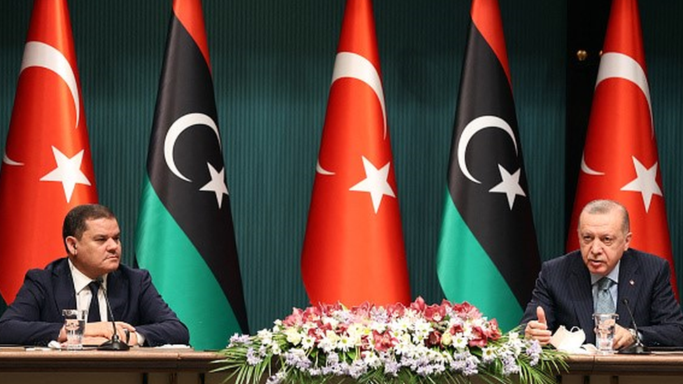 Cumhurbaşkanı Erdoğan ve Ulusal Birlik Hükümeti Başbakanı Dibeybe