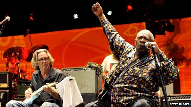 Eric Clapton and B.B. King