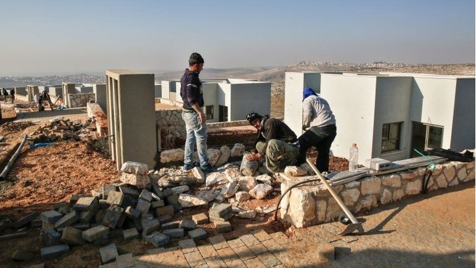 La construcción en los asentamientos sería más fácil si éstos son anexados por Israel.