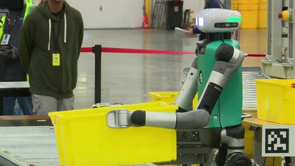 Humanoid robots are now working side by side humans in warehouses