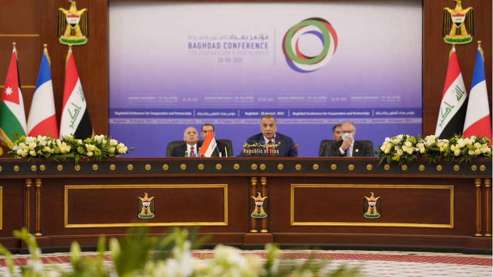 مؤتمر بغداد: هل نجحت قمة العراق في خفض التوتر السعودي الإيراني؟ - صحف عربية 1 صورة من مؤتمر بغداد