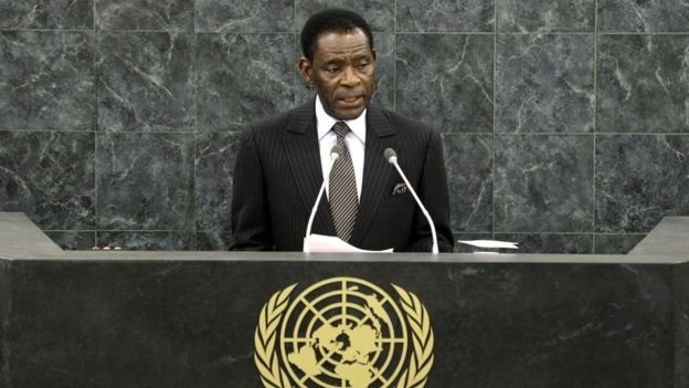 Obiang en la ONU