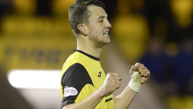 Livingston defender Craig Halkett