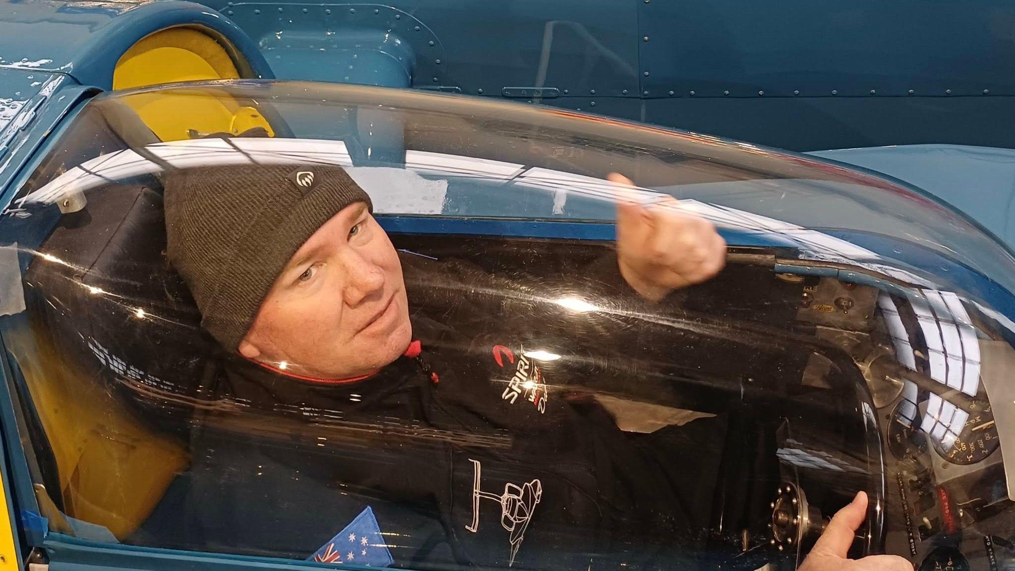 My job is to do Donald Campbell's Bluebird K7 justice'