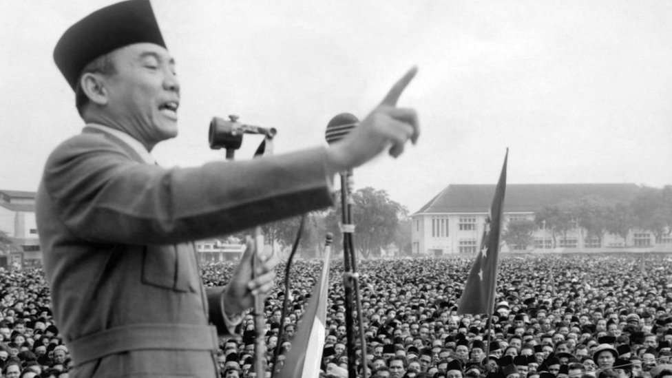 Endonezya'nın bağımsızlık lideri Ahmed Sukarno