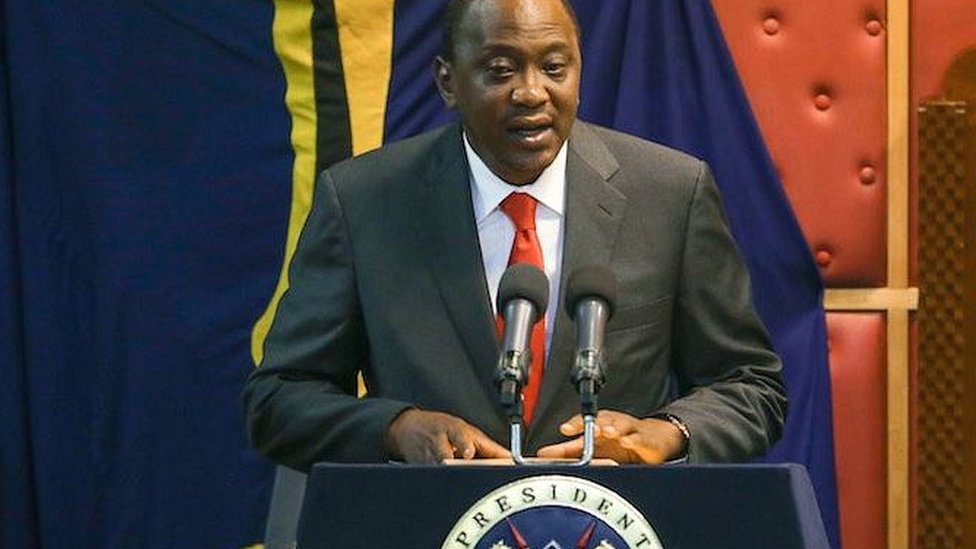 Kenyan Mps Whistle To Stop President Kenyatta S State Of The Nation Address Bbc News