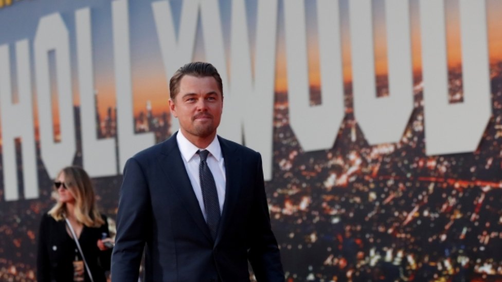 Leonardo DiCaprio attends the premiere of Once Upon a Time In Hollywood, 22 July