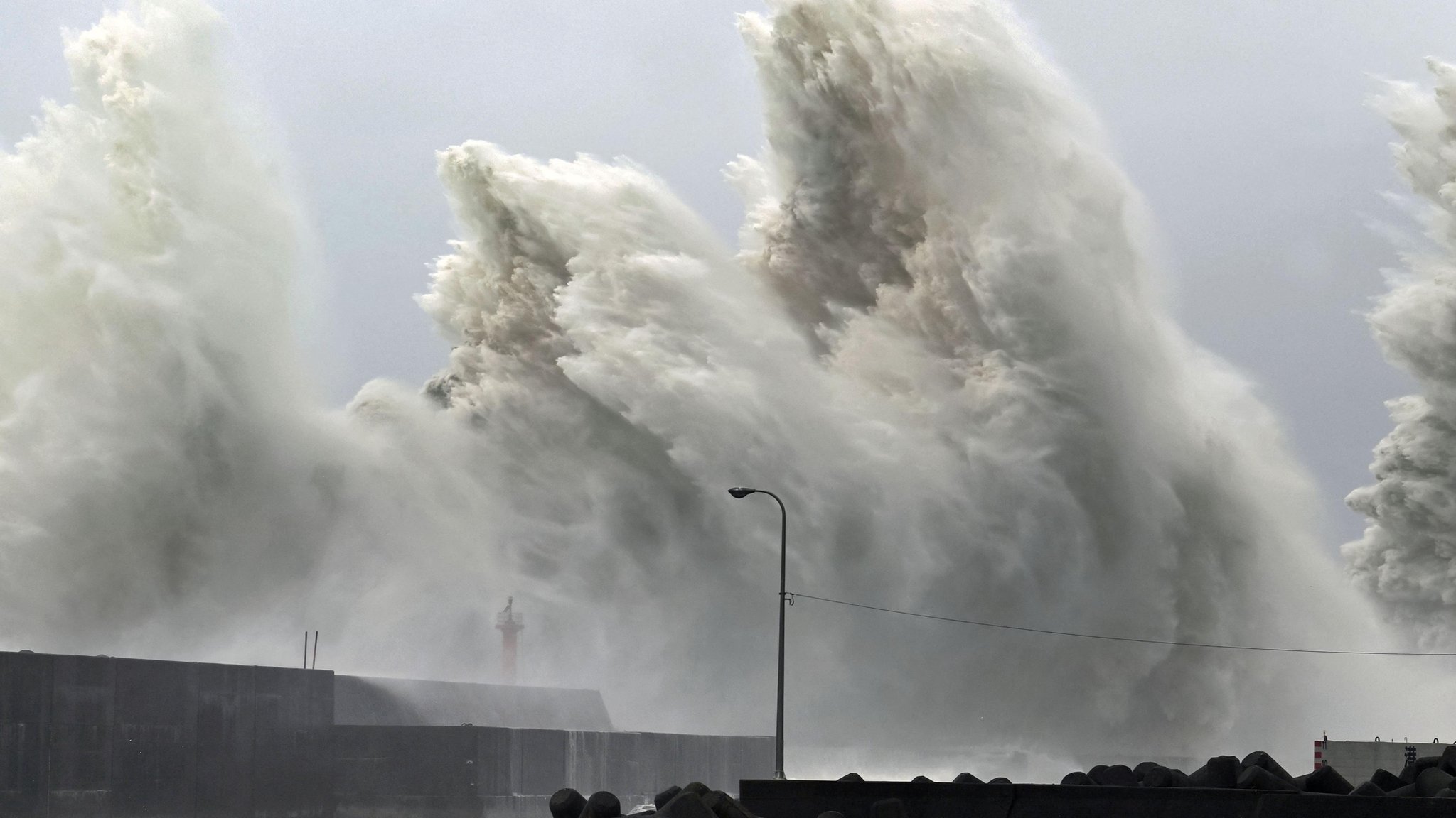 Japan storm Nine million people told to evacuate as super typhoon Nanmadol hits