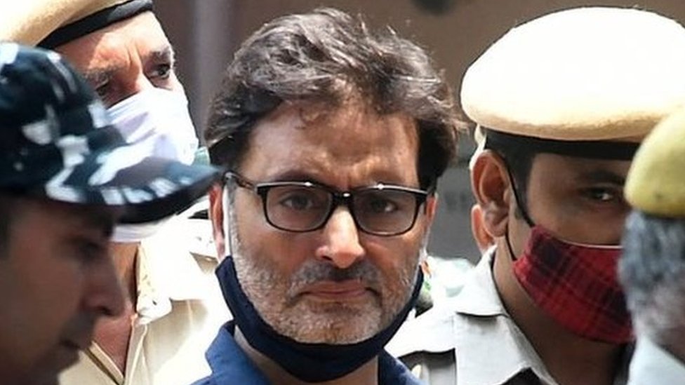 Yasin Malik: Top Kashmiri separatist given life in Indian jail