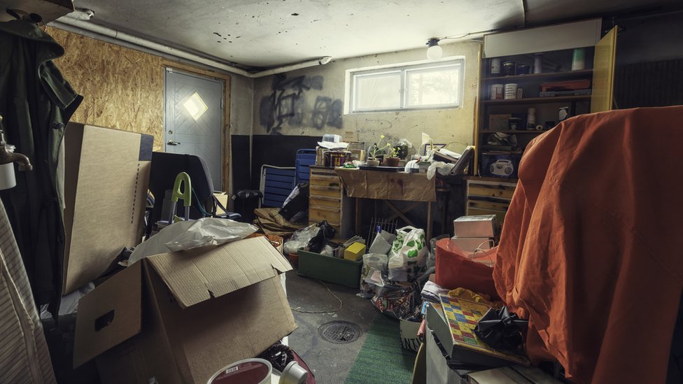 House of a compulsive hoarder