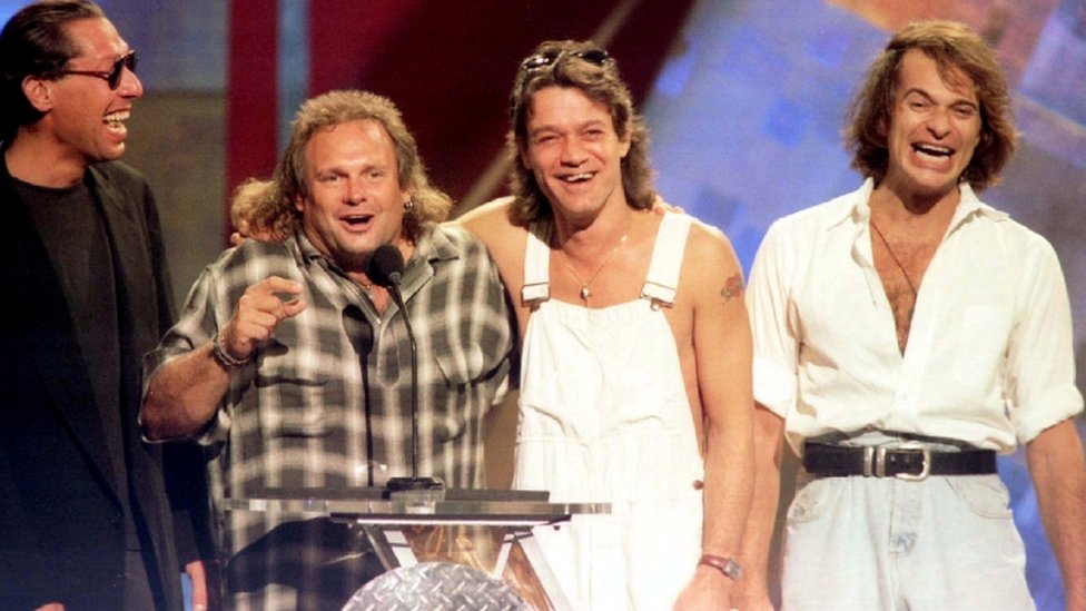 Участники группы Van Halen