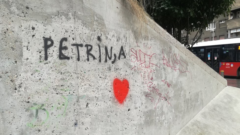 Grafit na beogradskom Domu omladine