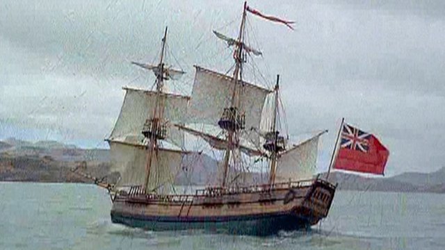 HMS Endeavour reconstruction