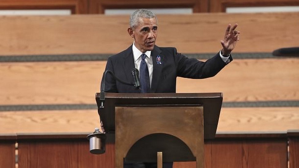 Obama da su discurso