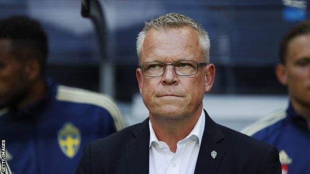 Ini adalah pertandingan besar pertama Janne Andersson sebagai manajer.