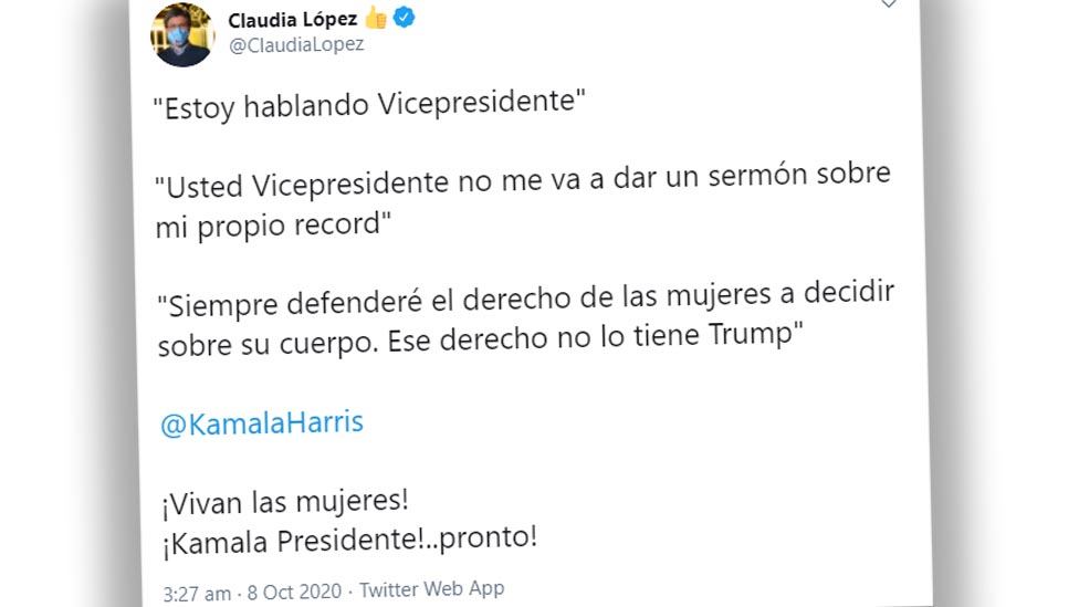 @ClaudiaLopez в Твиттере