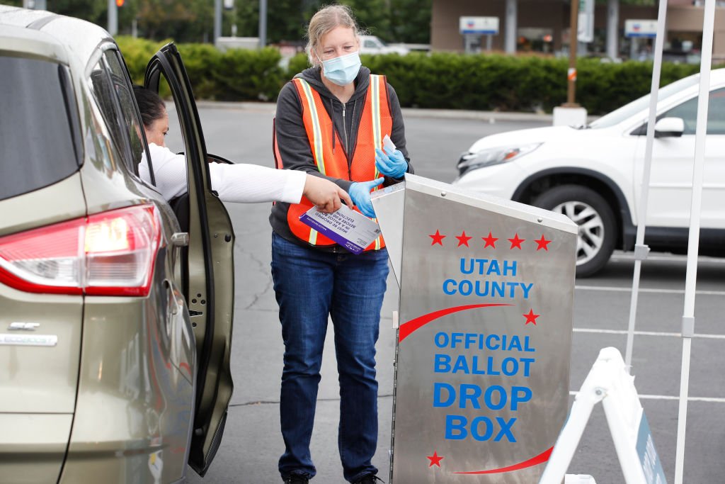 Drop box for votes in Utah