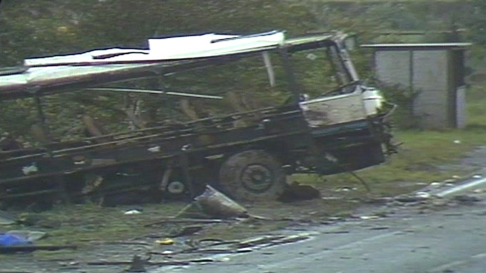 Бомба в автобусе Ballygawley