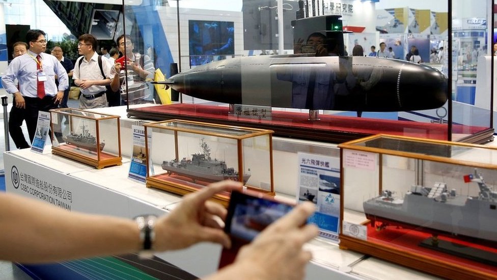 台北目標是計劃在2025年向台灣海軍交付八艘潛艦中的首艘。