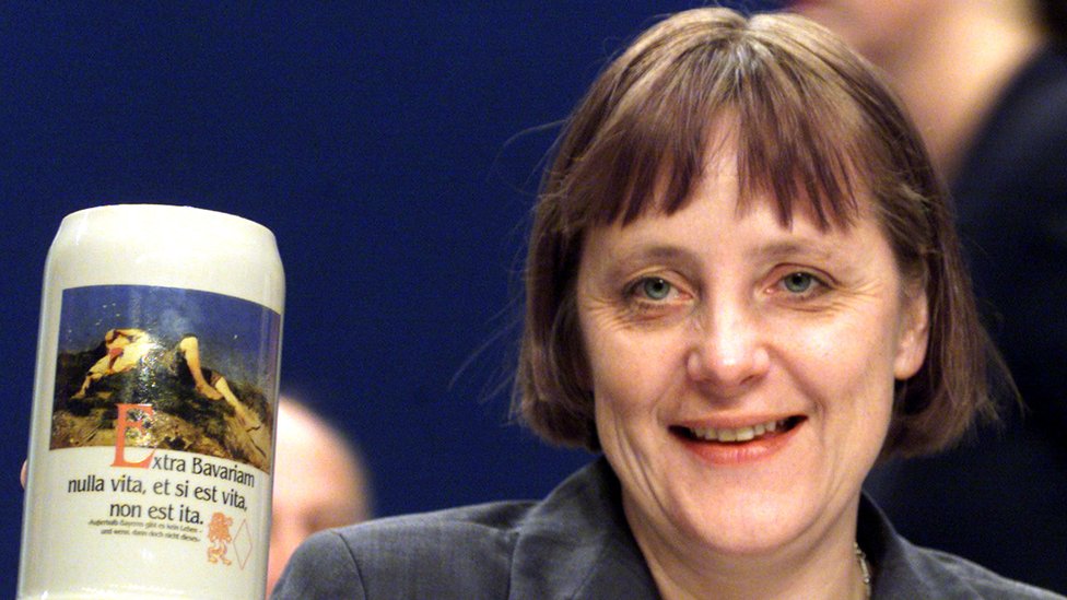 Merkel en 2000, cuando se convirtió en líder de la CDU
