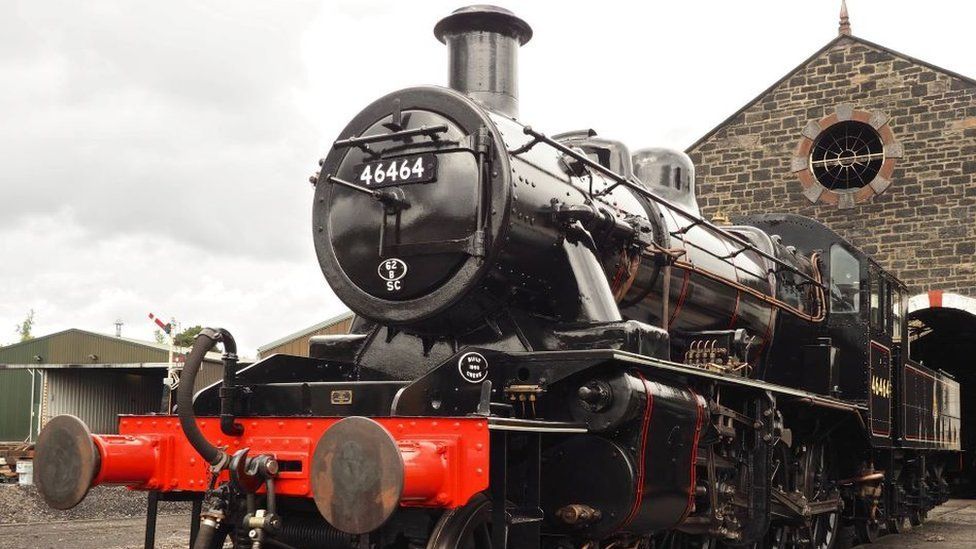 Carmyllie Pilot loco steams again for first time in 44 years