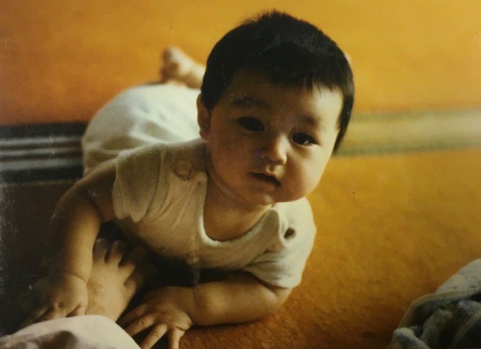 Koichiro Iizuka de bebé