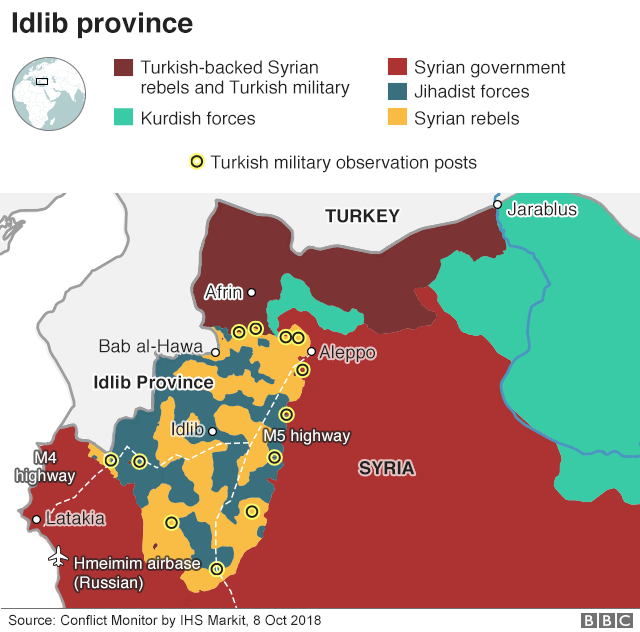 Syria War Rebels Withdraw Heavy Weapons From Idlib Buffer Zone Bbc