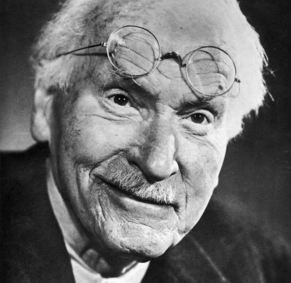 Carl Jung en 1960, un año antes de morir.