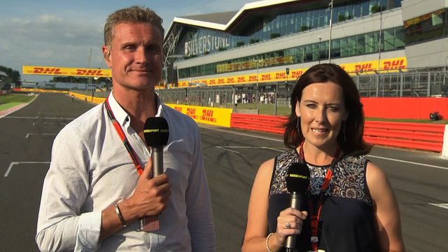 David Coulthard and Lee McKenzie