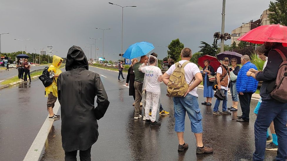 protest ekoloških aktivista