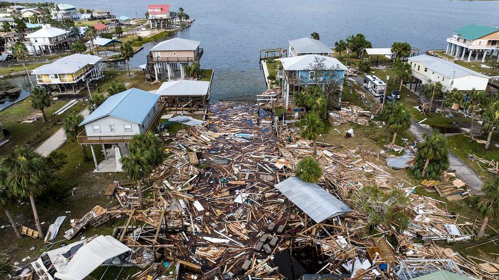 In pictures: Hurricane Helene destruction