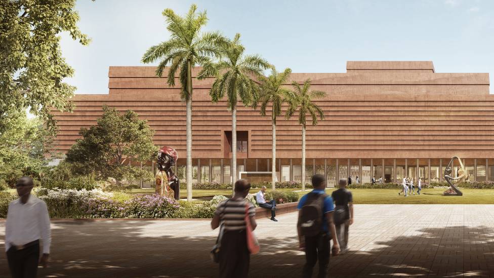 An artist's impression of the planned museum in Benin City