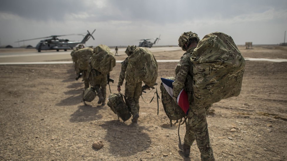 قوات بريطانية في أفغانستان